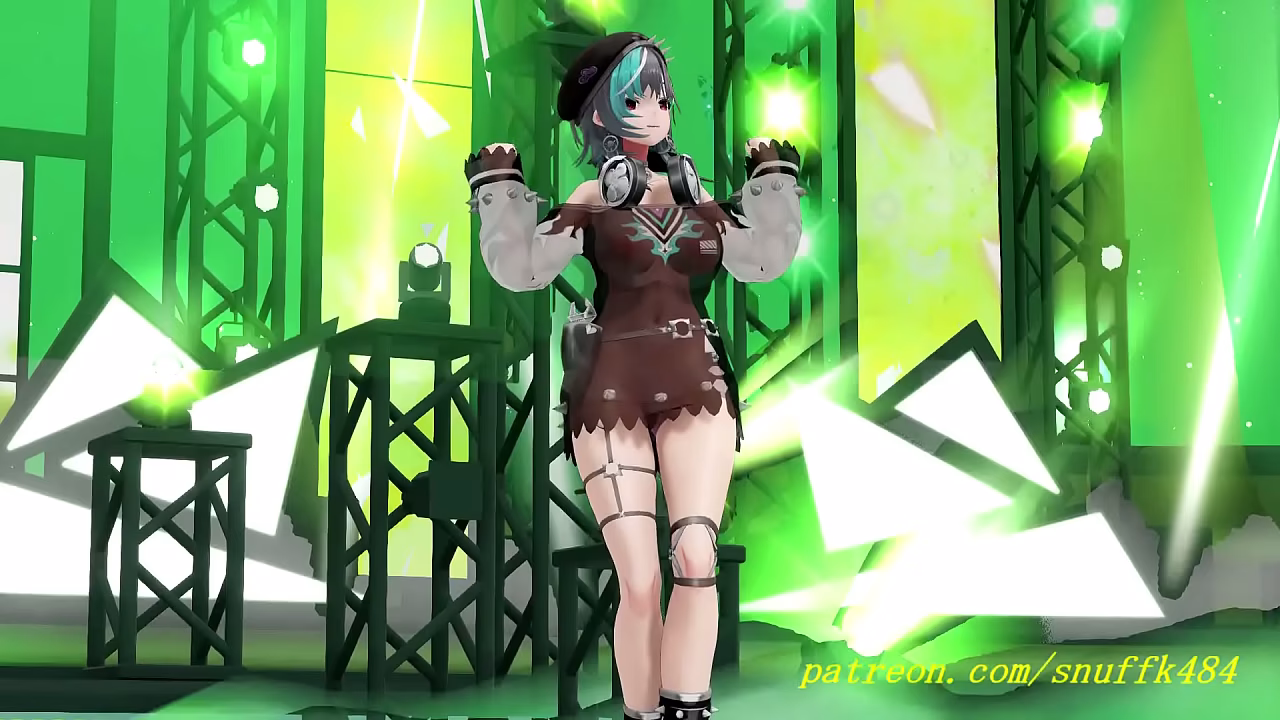 noVR mmd Chihaya Dance 3d hololive Hentai