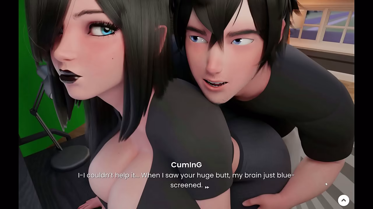 Mansion Days [ TABOO Hentai Game ] Ep.16 DOGGYSTYLE FUCK my GOTH STEP SISTER !