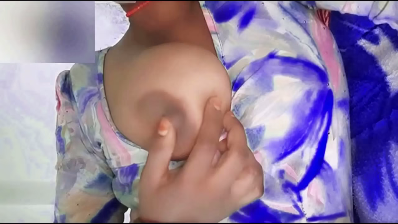 Indian Village Alone Women sexy open boobs